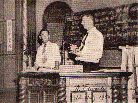 Deming enseñando en Japón 1950