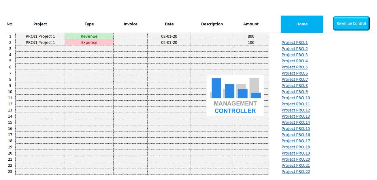 Cálculo y Control de Costos de Proyectos Excel