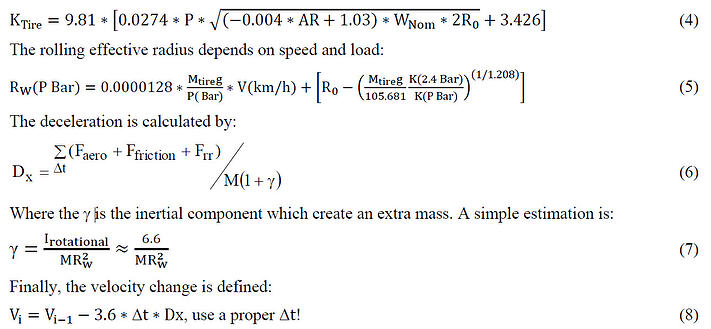 Rolling Resistance Equation and Calculator